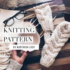 Check spelling or type a new query. Knitting Pattern Super Chunky Easy Cable Knit Mittens For Etsy