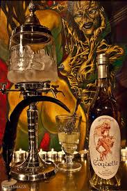 Still Life With Glass Of Absinthe And A Carafe Absinthe La Coquette Absinthe Absinthe Art Green Fairy Absinthe