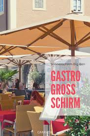 Gastrogrossschirme Von Caravita Sonnenschirm Sonnenschirm Terrasse Marktschirm