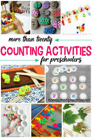 There S No Better Way To Teach And Reinforce Counting Than With Hands On Activities These Coun Preschool Activities Counting Activities Preschool Math Centers