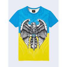 Вы всегда можете заказать печать на футболках в харькове в компании style print. Futbolka Muzhskaya S Printom Orel Ukraina Kupit Patrioticheskie Futbolki Ukraina