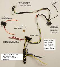Wiring plug diagram created date. Trailer Wiring Kit Harley Version 5 Us Hitch