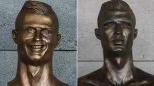 Maybe you would like to learn more about one of these? Cristiano Ronaldo Mocked Statue At Madeira Airport Is Replaced Bbc Sport