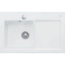 Evier A Encastrer Ceramique Blanc Ev6772 01 01 1 Bac Avec Egouttoir Evier Egouttoir Evier Cuisine