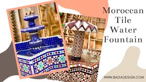 27 moroccan outdoor fountains, moroccan zellij fountain. Moroccan Tiles Los Angeles Badia Design Inc Has The Largest Inventory Of Moroccan Tiles In Los Angeles Including Hand Painted Cement Fez Mosaic Border And Bejmat For Indoor Or Outdoor Use
