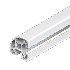 Profile Aluminium Bosch Rexroth Quart De Rond 40x40l R 2 Rainures De 10 Mm