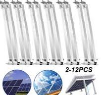 Solar Panel Adjustable Tilt Mount Brackets Ground Roof Mounting System Solar Kit | eBay