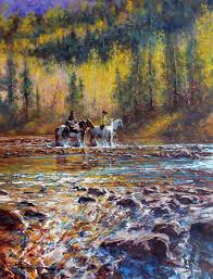 Pin By Bonnie Sumner On Robert Hagan Art Romantic Art Art Western Paintings