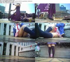 動画】コスプレイヤーのスカートの中！黒アンスコをビデオ撮影「ス〇イファ〇リー ヨ〇」など多数収録！ - devil999.com - 盗撮・のぞき