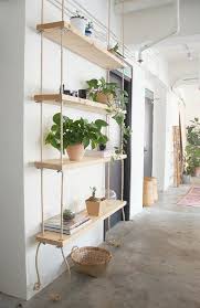 Identify a low light/indirect wall for your plant wall. 10 Brilliant Plants Hanging Shelves Ideas At Home Thegardengranny