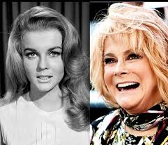 Celebrating her 94th birthday today, who is the small-screen favourite seen  here with Elvis in 1960? She later blinked her way into TV history from a  bottle, then gave a certain PTA