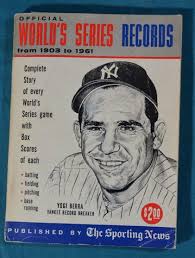 Sporting News Official World's Series Records Book 1903
