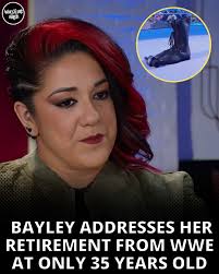 Bayley has addressed her retirement from #WWE at the age of only 35. Link  in comments 👇