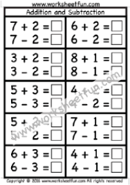 Edhelper.com addition subtraction math worksheets addition and subtraction. Addition Subtraction Free Printable Worksheets Worksheetfun