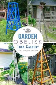 A contemporary obelisk can also create great definition in a garden, giving a modern stance on traditional elegance. Pin On Trellis Arbors Fences