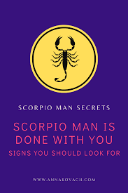 Mar 20, 2021 · number 1 tip on how to get a scorpio man back whatever you do, do not try to convince him that he made the wrong decision. How Can You Tell A Scorpio Man Is Done With You Scorpio Men Scorpio Men In Love Scorpio