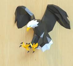 Eagle Origami In 2020 Paper Crafts Origami Easy Paper Animals