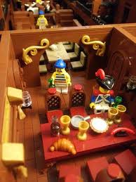 Lego French Galleon Inspired By The 17th Century Man Of War Royal Louis Minifig Scale Lego Pirate Lego Lego Ship