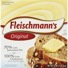 0 grams of trans fat per serving; Fleischmann S Original 65 Vegetable Oil Spread 16 Oz Sticks Margarine Butter Substitutes Reasor S