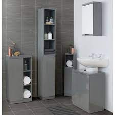 Today they come in white black grey silver and many other colour options and sizes. Corner Cabinet High Gloss Compact Bathroom White Store