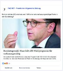 Example screenshot of an AfD-critical post with genuine reactions.