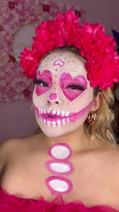 Catrina rosa de corazones💖 #parati #viral #catrina #catrinamakeup