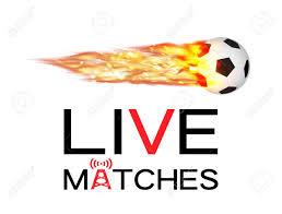 Stream soccer matches live on your favorite device. Live Soccer Football Match With Football Burning Fire Logo Royalty Free Cliparts Vectors And Stock Illustration Image 69683342