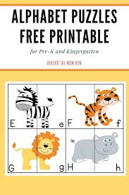 The spruce / nusha ashjaee crossword puzzles haven't been around for long; Alphabet Free Printable Puzzle Wild Animals