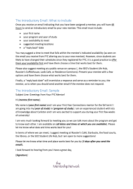 Sample Introductory Email Template Printable Pdf Download