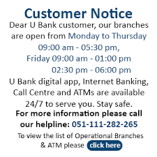 Client relationship consultant (banker) north county st. U Bank U Microfinance Bank Limited