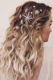 You can opt for the loose bun that really makes a statement with flawless texture and dimension. Amazing Boho Wedding Hairstyles For Tender Bride Hair Styles Long Hair Styles Curly Hair Styles Naturally