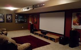 Basement Home Theater Family Room Basement Hometheater Basement Ideas On A Budget Tags Basemen Small Home Theaters Home Theater Seating Home Theater Setup