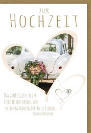 Worte für den geldumschlag, gute für alles glück auf dieser welt benötigt man natürlich geld. Karte Hochzeit Motiv Fahrt Ins Gluck Hochzeitskarten Kartensortiment Pbs4all De Schreibwaren Geschenke Buroeinrichtung