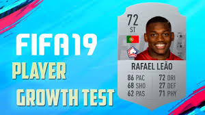 Fifa world cup soccer portugal sports trading cards & accessories, fifa world cup soccer portugal autographed sports trading cards & accessories, Fifa 19 Rafael Leao Growth Test Youtube