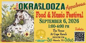 Okapalooza Appaloosa 2026