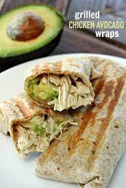 Grilled Chicken Avocado Wraps Recipe Avocado Wrap Recipes Chicken Avocado Wrap Grilled Chicken Avocado