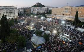 Στις 13:00 το παμε καλεί σε παράσταση διαμαρτυρίας έξω από τη βουλή κατά του νομοσχεδίου για τη χορήγηση ασύλου που ψηφίζεται σήμερα στη βουλή. Sygkentrwsh Yper Toy Oxi Sto Syntagma Slideshows