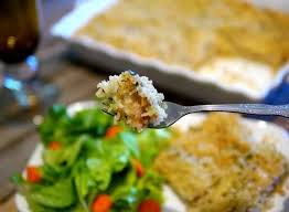 Crunchy Gruyere Alfredo Chicken Bake Recipe Yummly Recipe Chicken Alfredo Recipes Baked Chicken