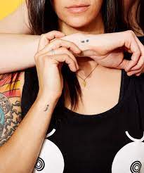 Photo by the semicolon tattoo project. The Meaning Behind Semicolon Tattoos On 13 Reasons Why