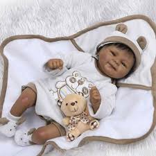 Black Dolls 18 Inch Real Life Reborn Baby Dolls Biracial Newborn Baby Boy Dolls Ebay