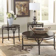 Search for ashley coffee table sets. Signature Design By Ashley Brindleton Brown Occasional Table Set Of 3 Walmart Com Walmart Com