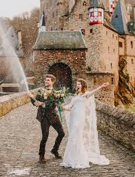 A Fall Fairy Tale Elopement At A 12th Century German Castle Green Wedding Shoes German Wedding Wedding Poses Wedding Photo Inspiration