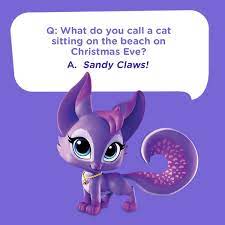 Check Out This Silly Kids Holiday Joke What Do You Call A Cat Sitting On The Beach On Christmas E Christmas Quotes Funny Funny Christmas Eve Quotes Silly Kids