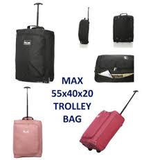 55x40x20 cm with expanding zip to take it to 55x40x25cm maximum allowed cabin luggage size for the most popular european airlines including: Cabin Bag 55x40x20 For Sale Ebay