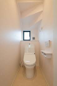 ｔｏｔｏウォシュレット付一体型のトイレ トイレ 白 階段下 toto 朝日ホーム トイレ インテリア 家 トイレルーム