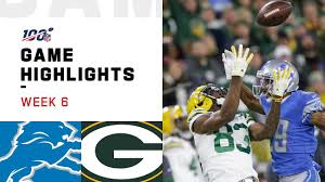 Lions vs packers live scores & odds. Lions Vs Packers Week 6 Highlights Nfl 2019 Youtube