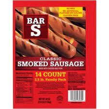 Add some gourmet cajun kick to your barbecue! Is Bar S Classic Smoked Sausage Keto Sure Keto The Food Database For Keto