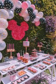Boutique Minnie Mouse Birthday Party Kara S Party Ideas Minnie Mouse Birthday Party Decorations Minnie Mouse Birthday Theme Minnie Birthday Party