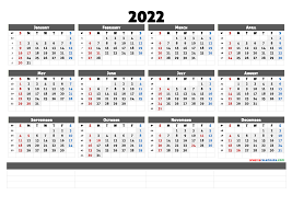2022 calendars is quickly printable calendar for all your needs. 2022 Calendar With Week Numbers Printable 6 Templates