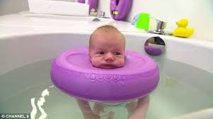 Our supercozy hooded towel is trimmed in classic gingham pattern and offers baby a warm welcome after bath time. Baby Spa Offers 85 Hydrotherapy And Massage Sessions Daily Mail Online